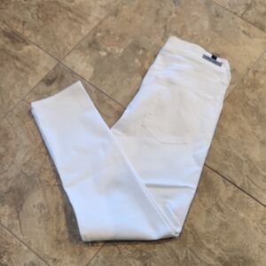 Citizens Of Humanity Rocket Crop Mid-rise Skinny Jean White NWOT 30
